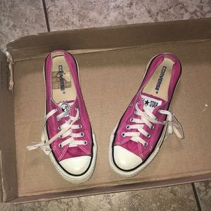 Pink converse all stars 8.5 women’s